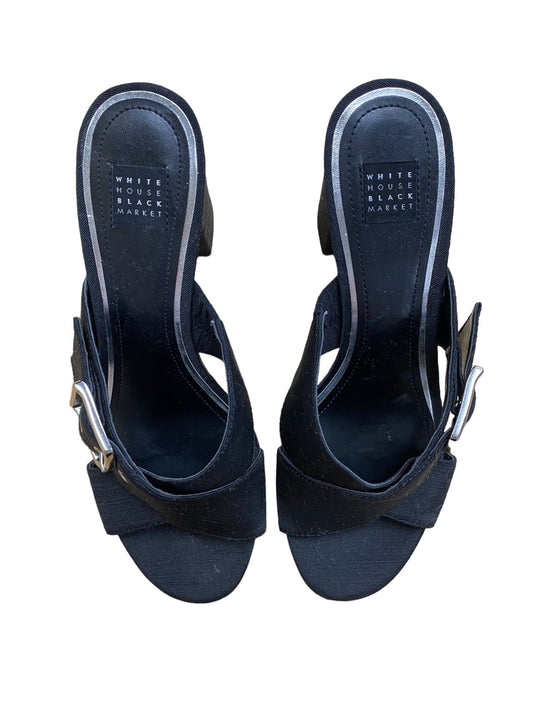 Sandals Heels Block By White House Black Market  Size: 8