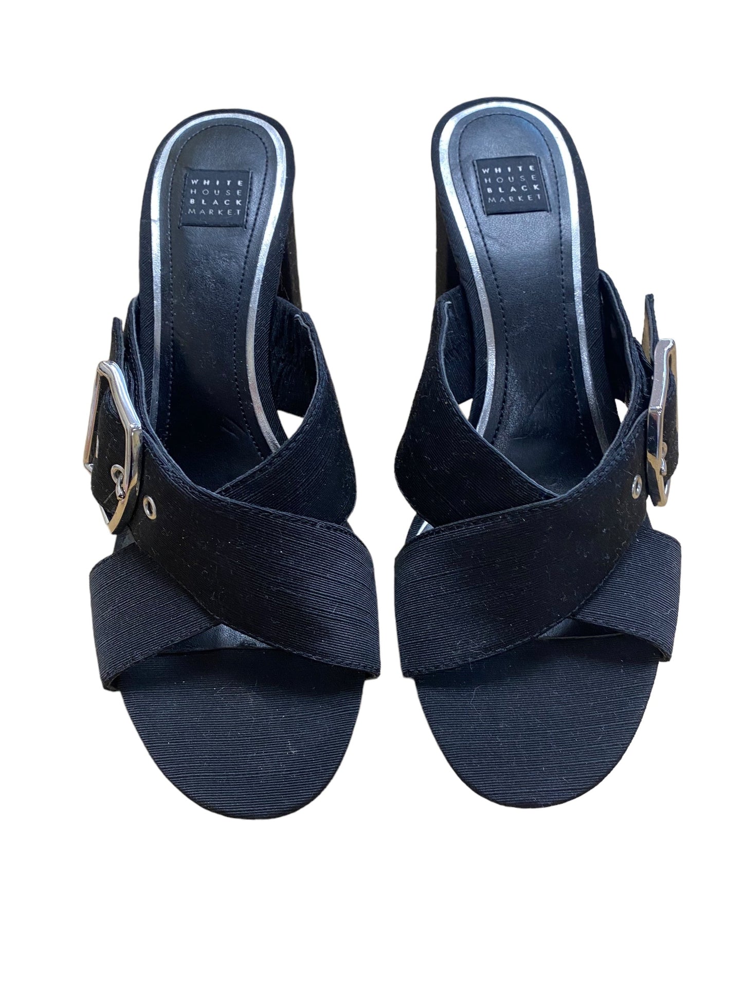 Sandals Heels Block By White House Black Market  Size: 8