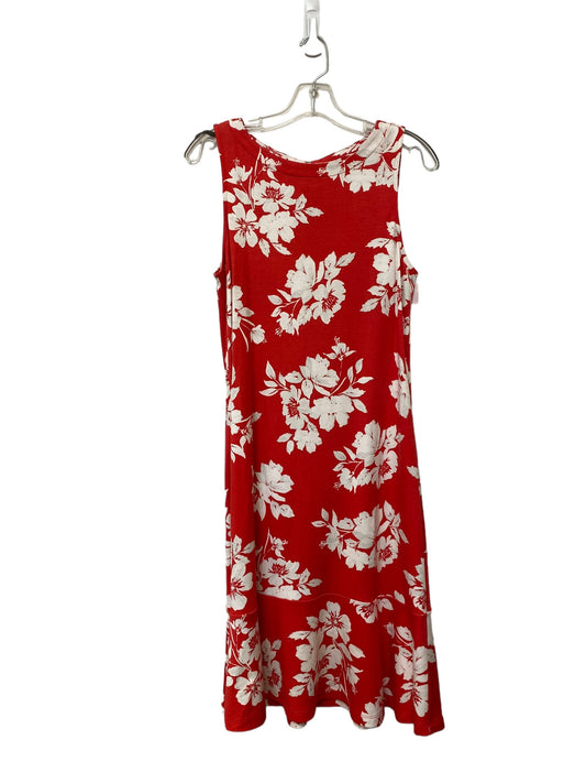 Red Dress Casual Midi Tommy Bahama, Size M
