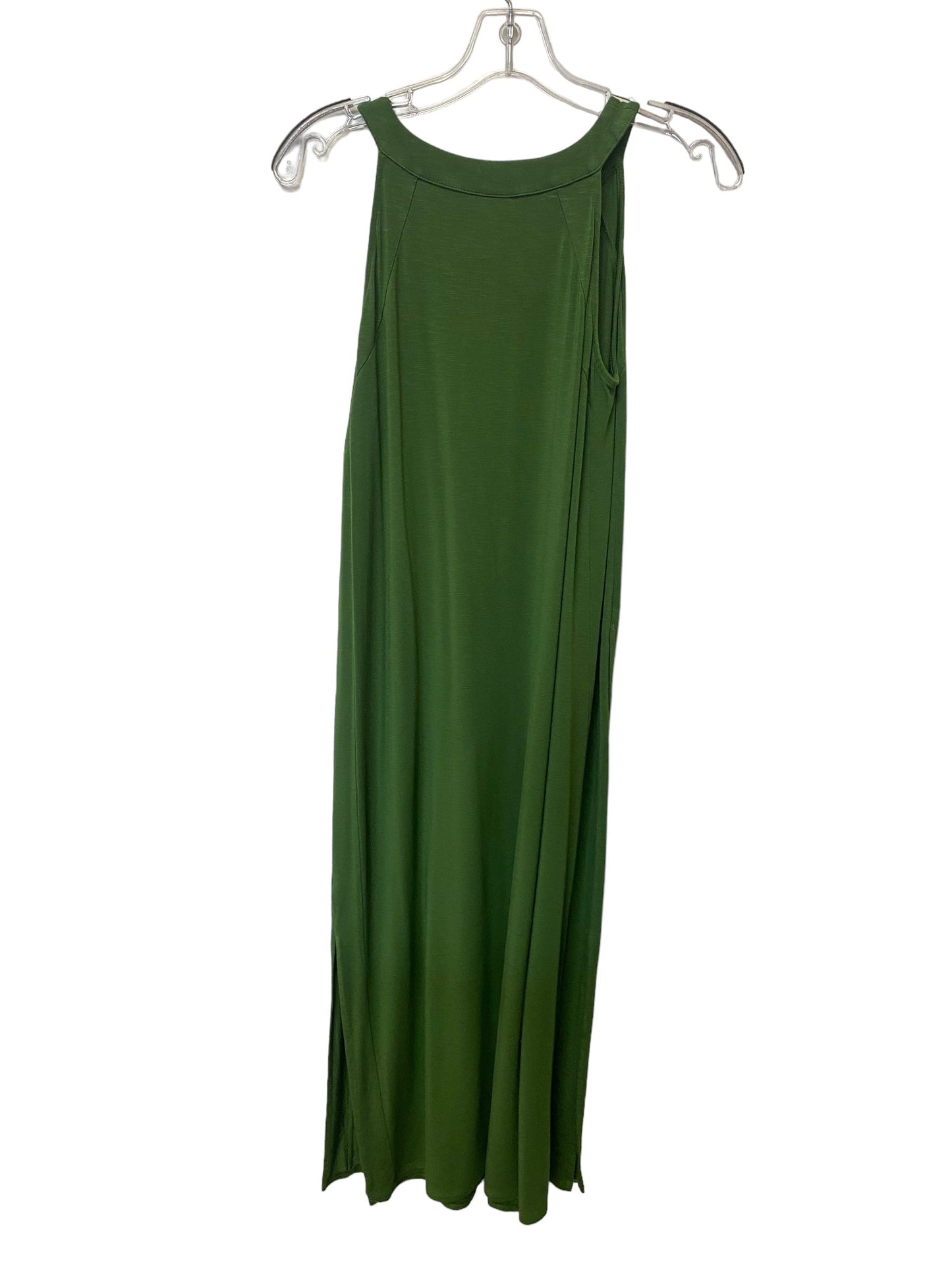 Green Dress Casual Maxi J. Jill, Size Xs