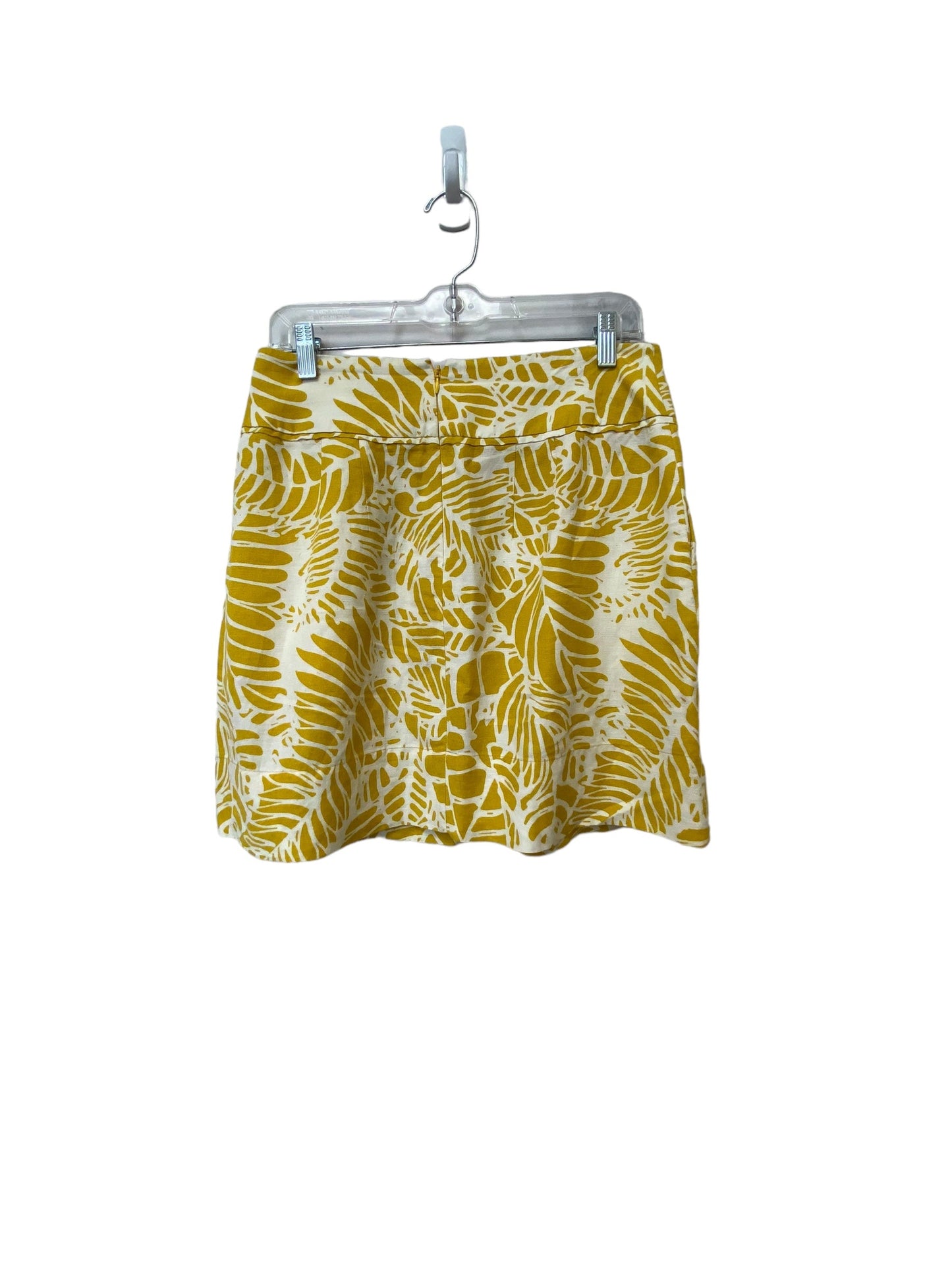 Yellow Skirt Mini & Short Loft, Size 4