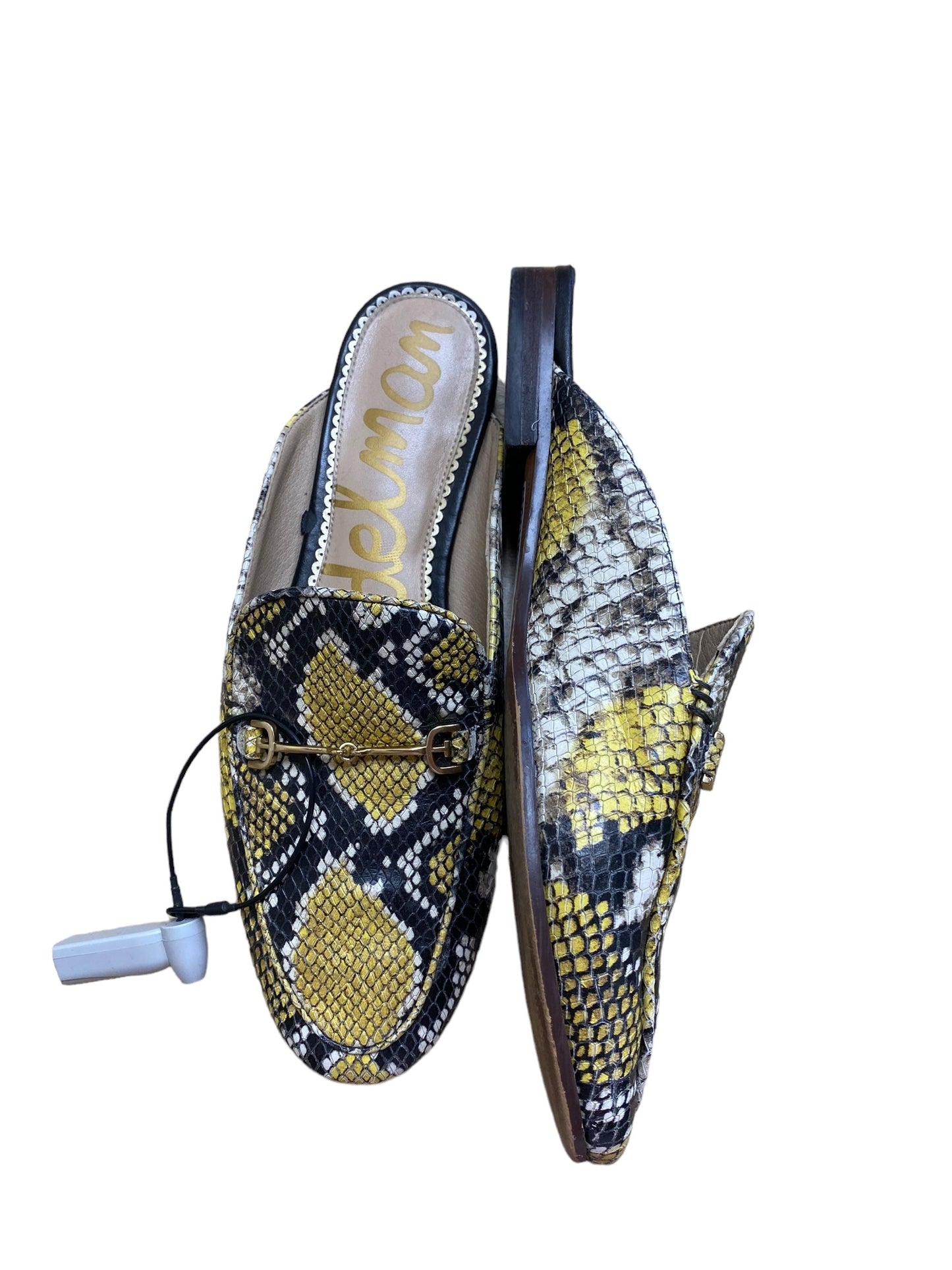 Snakeskin Print Shoes Flats Sam Edelman, Size 8.5