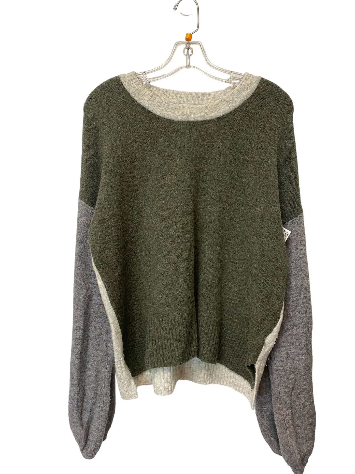 Green & Grey Sweater Madewell, Size M