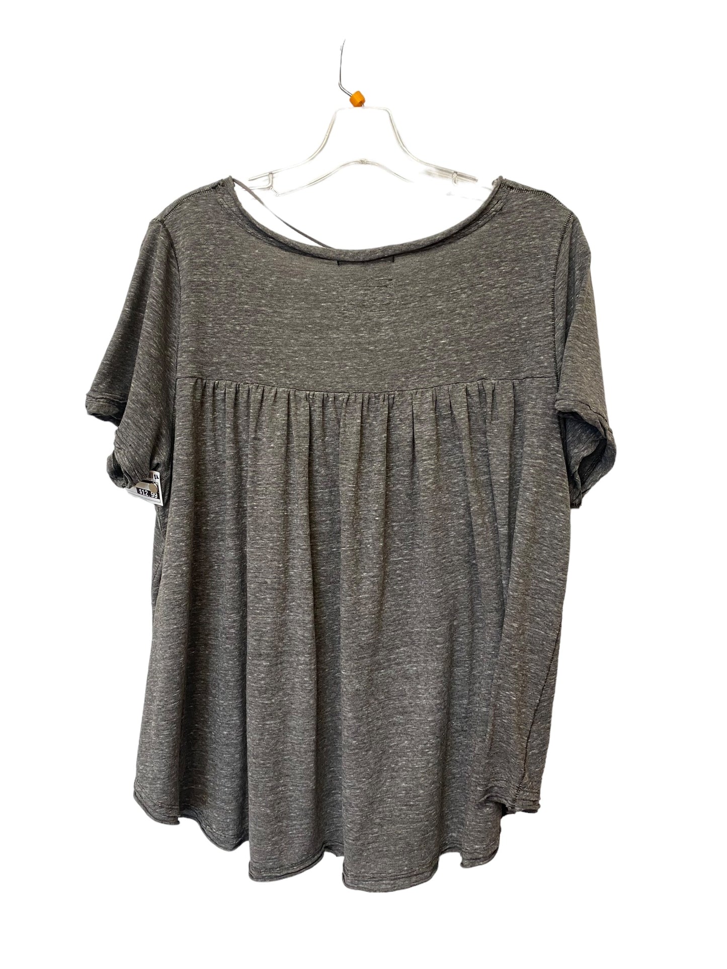 Grey Top Short Sleeve We The Free, Size M