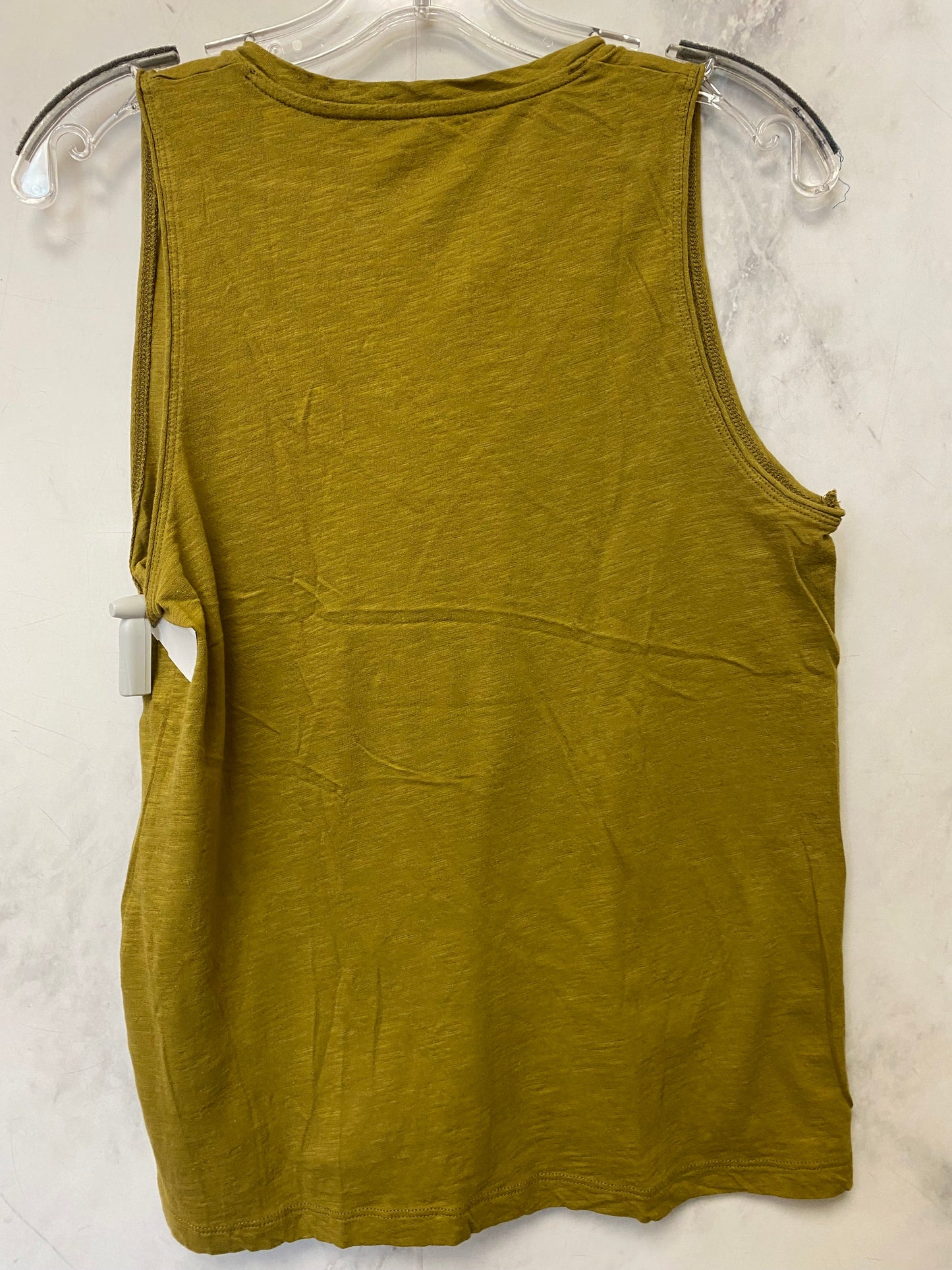 Yellow Top Sleeveless Madewell, Size S