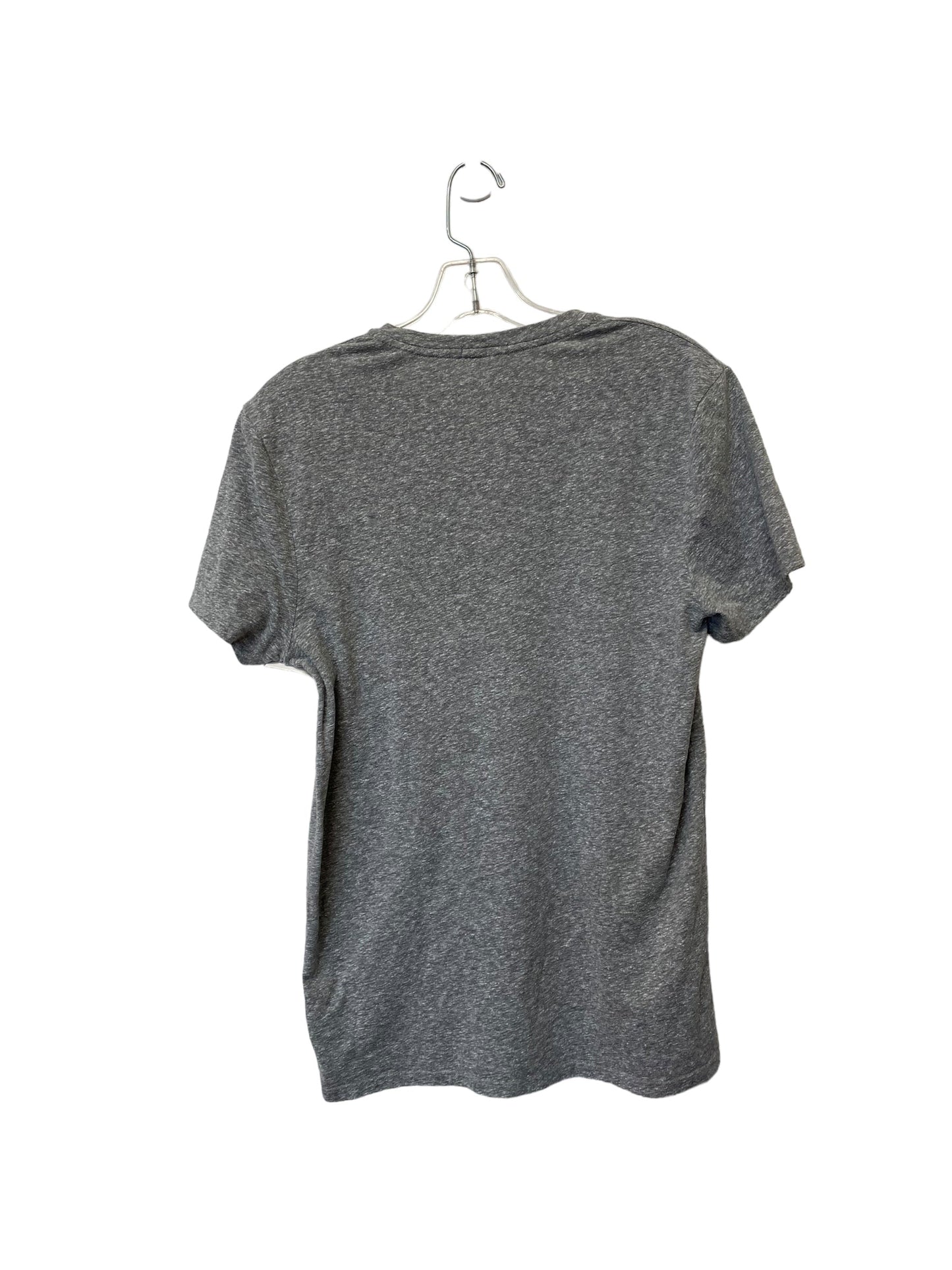 Grey Top Short Sleeve Atm, Size S