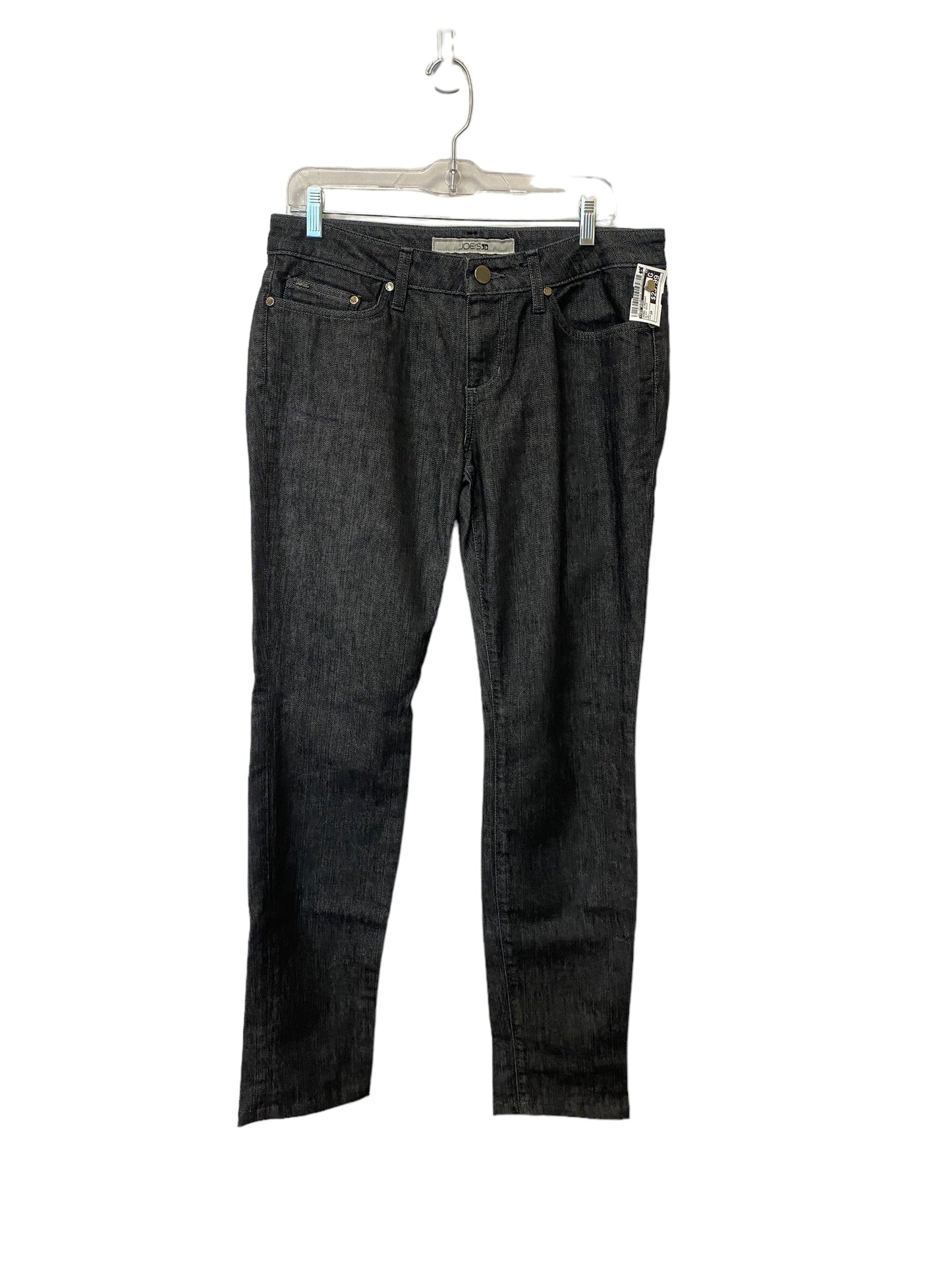 Black Denim Jeans Straight Joes Jeans, Size 29