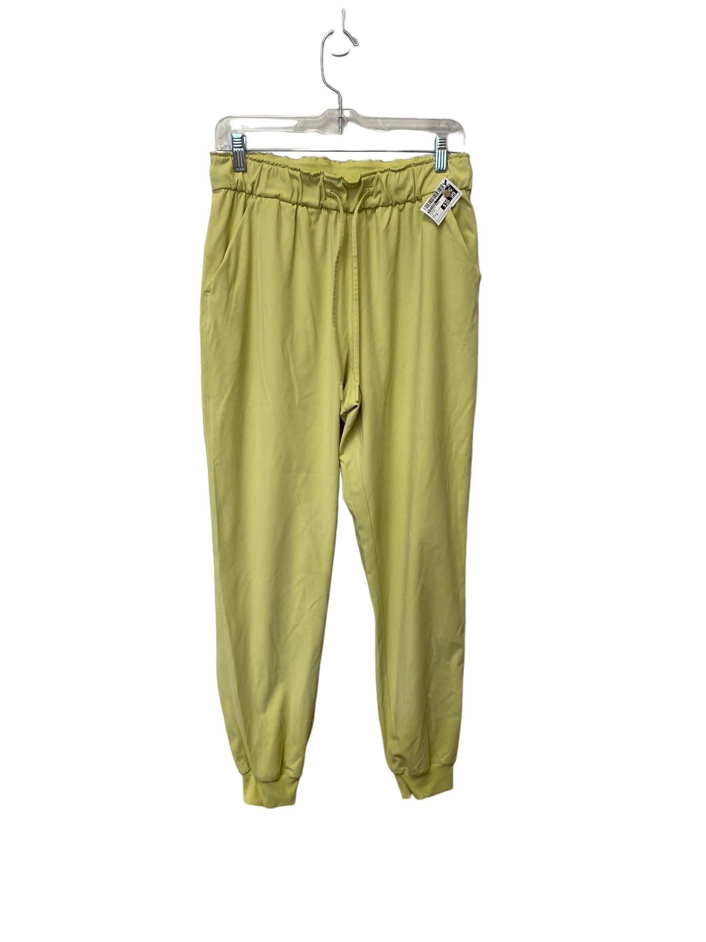 Yellow Athletic Pants Lululemon, Size 8