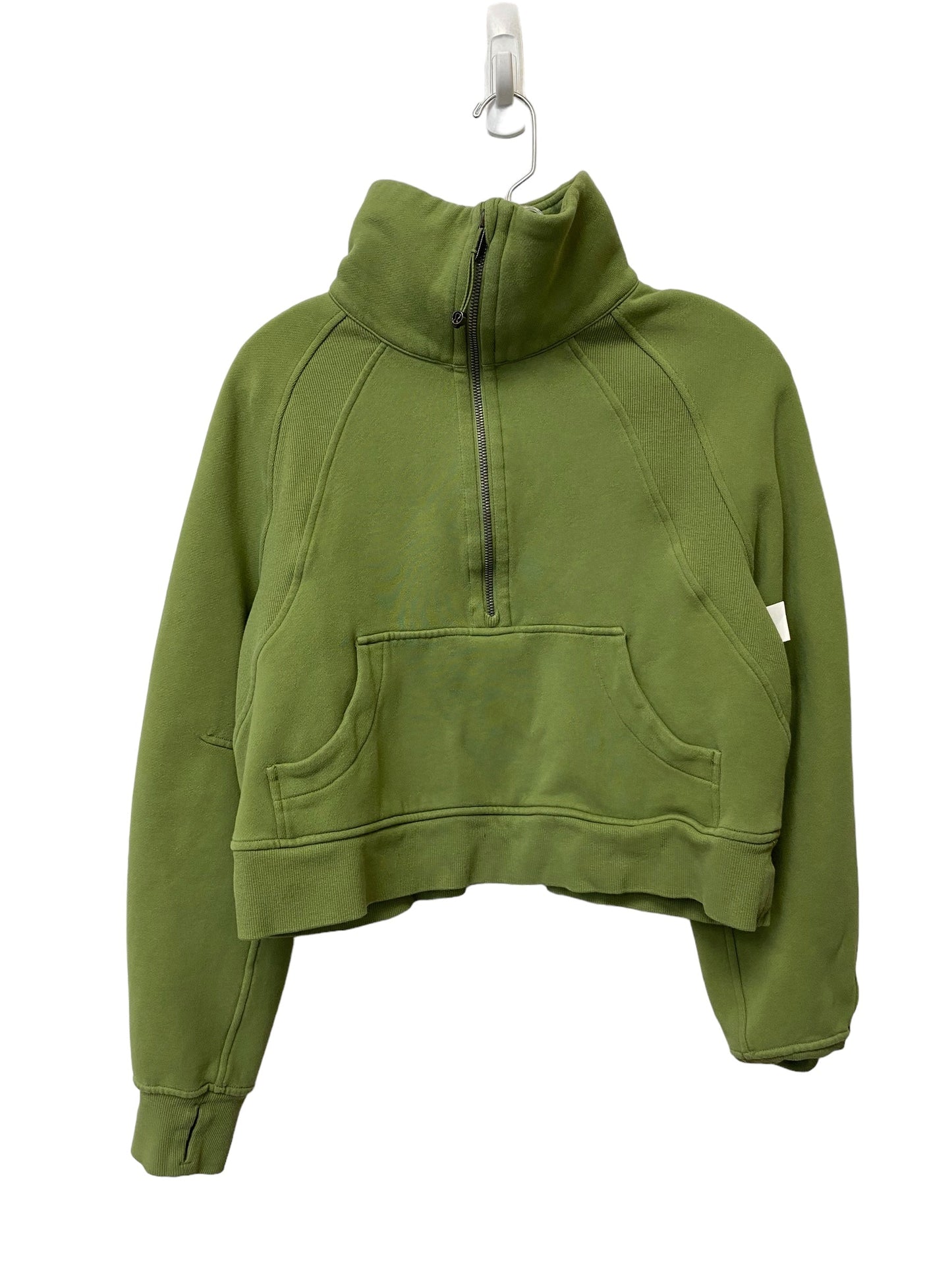 Green Athletic Jacket Lululemon, Size Xs