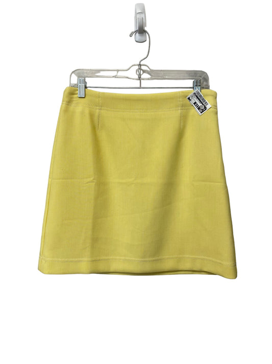 Yellow Skirt Mini & Short Loft, Size 4