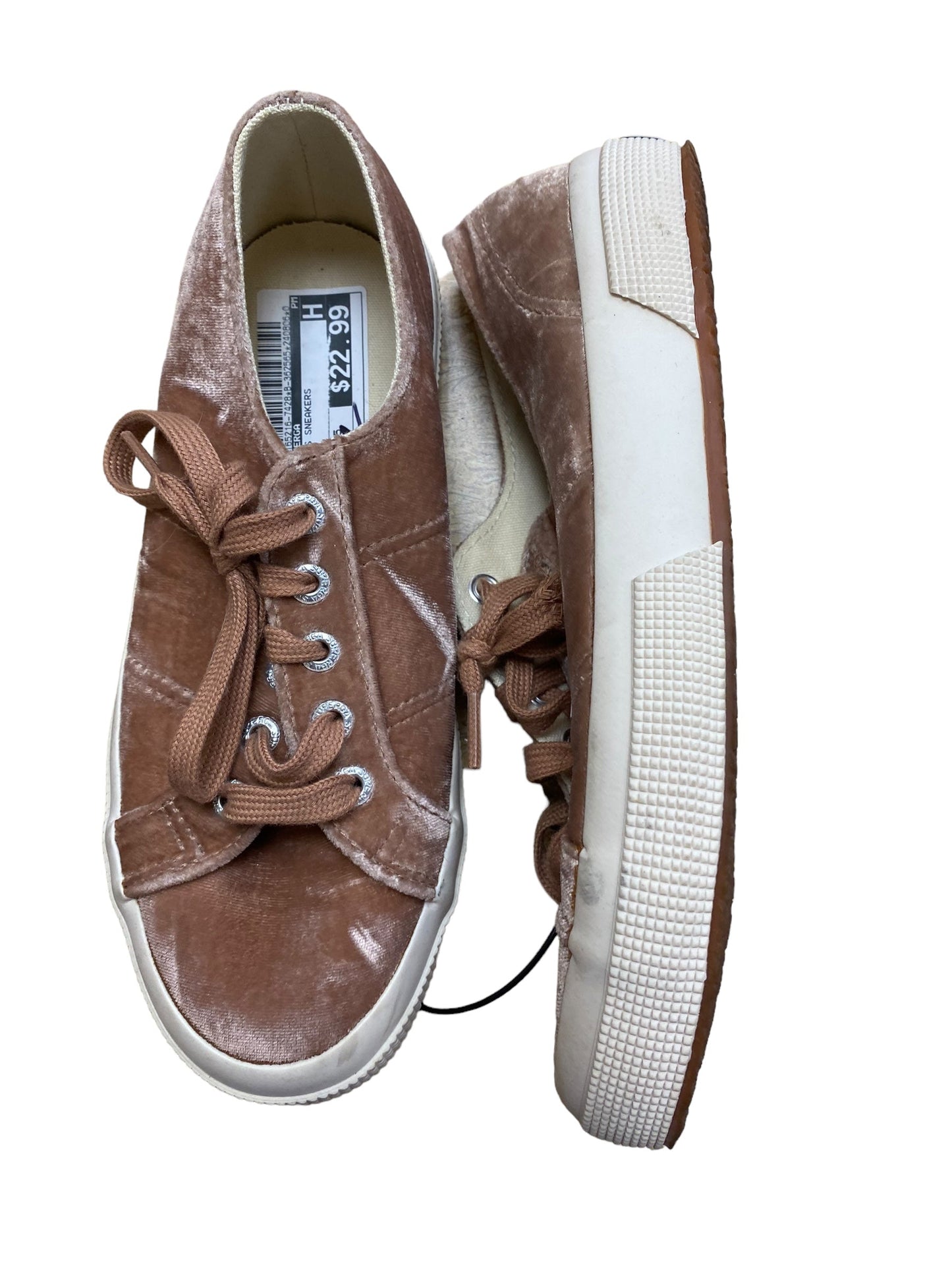 Shoes Sneakers By Superga In Pink, Size: 6.5