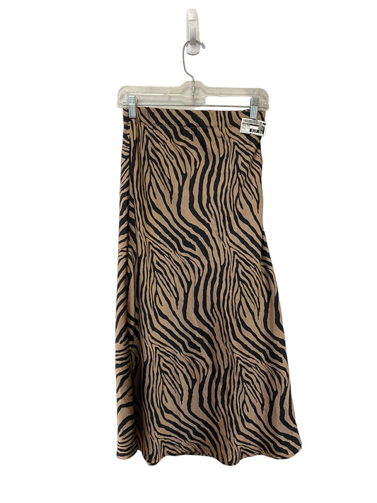 Skirt Maxi By Wishlist In Animal Print, Size: S