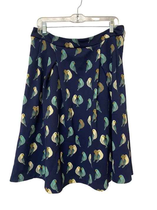 Skirt Midi By Clothes Mentor In Navy, Size: L