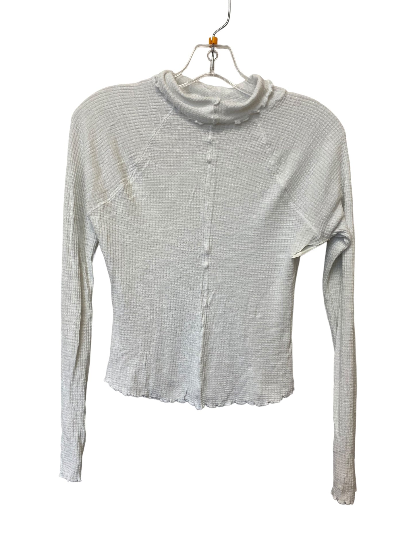 Top Long Sleeve By Free People In White, Size: S