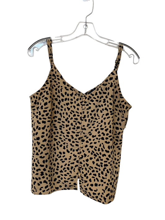 Top Sleeveless By Sanctuary In Animal Print, Size: M