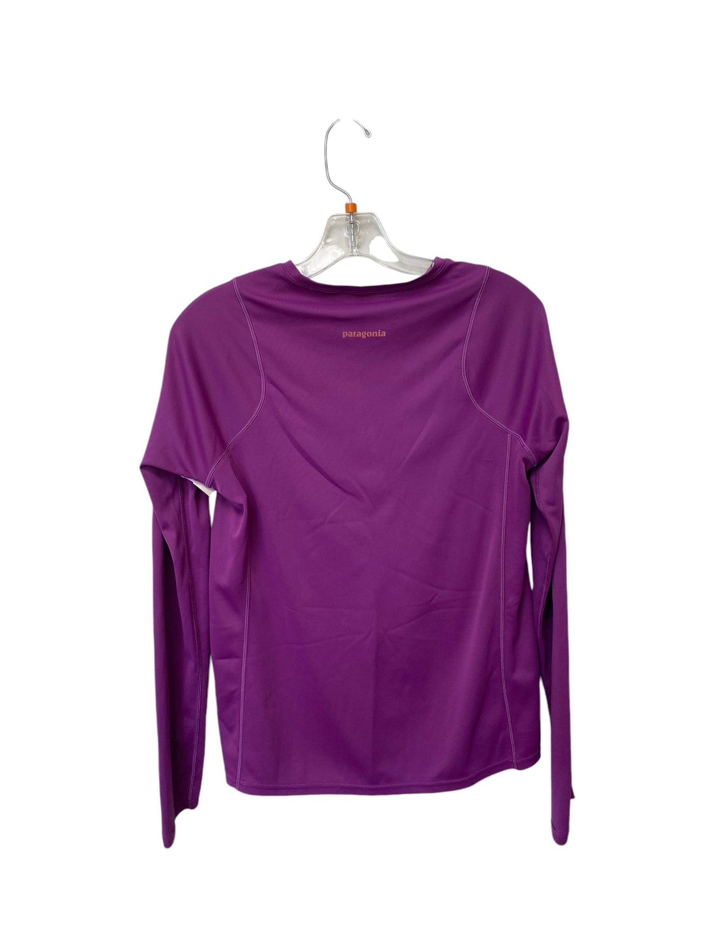 Top Long Sleeve By Patagonia In Purple, Size: S