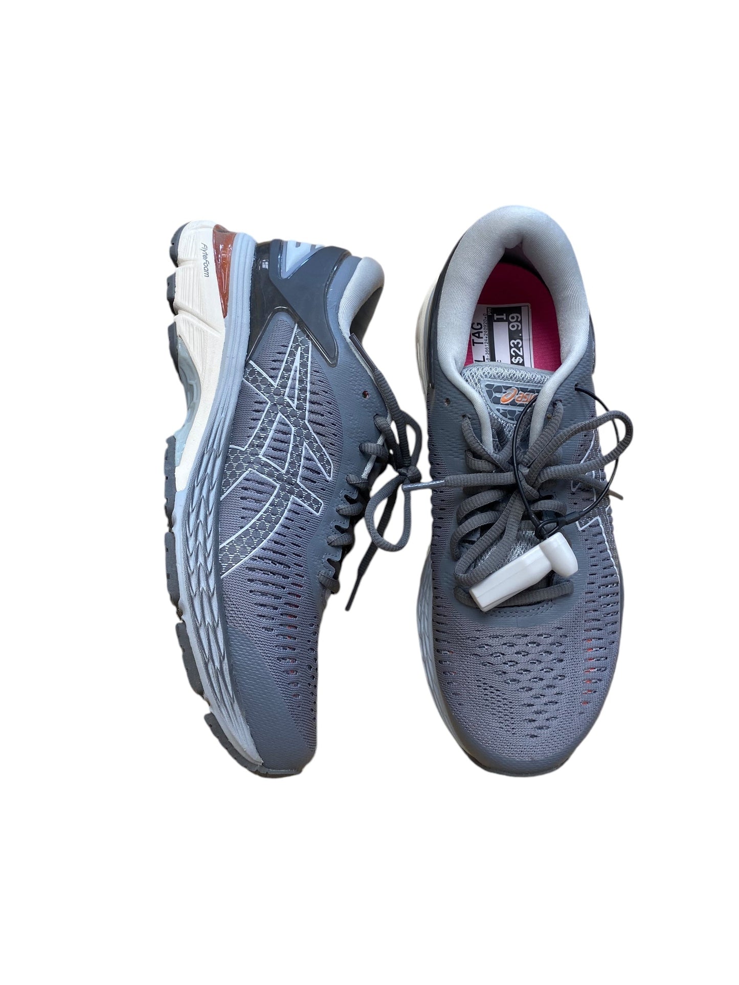 Shoes Athletic By Asics In Grey, Size: 7.5