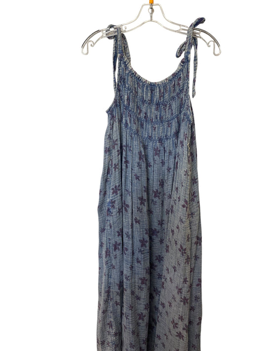 Dress Casual Maxi By Free People In Blue, Size: M