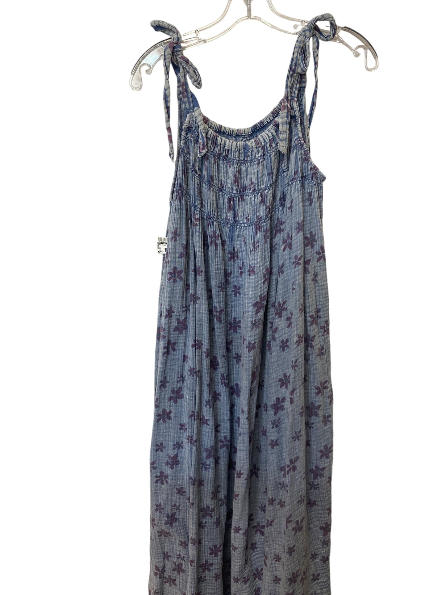 Dress Casual Maxi By Free People In Blue, Size: M