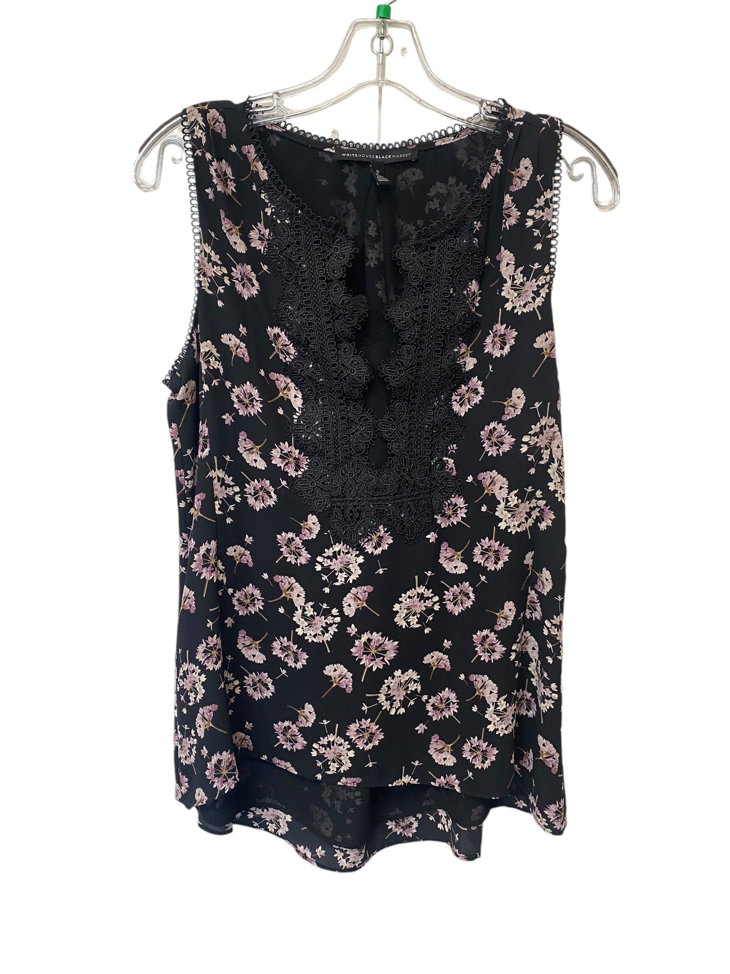 Top Sleeveless By White House Black Market In Black, Size: S