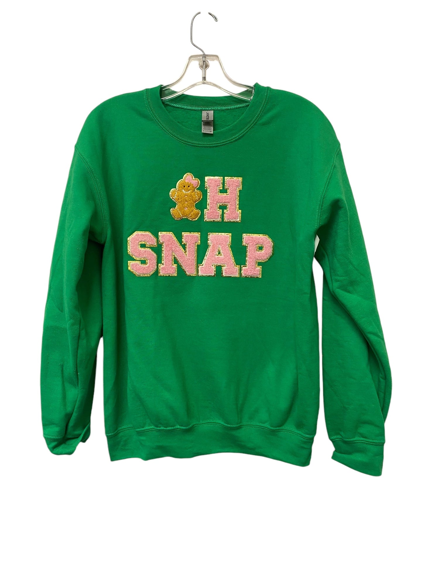 Sweatshirt Crewneck By Gildan In Green, Size: S