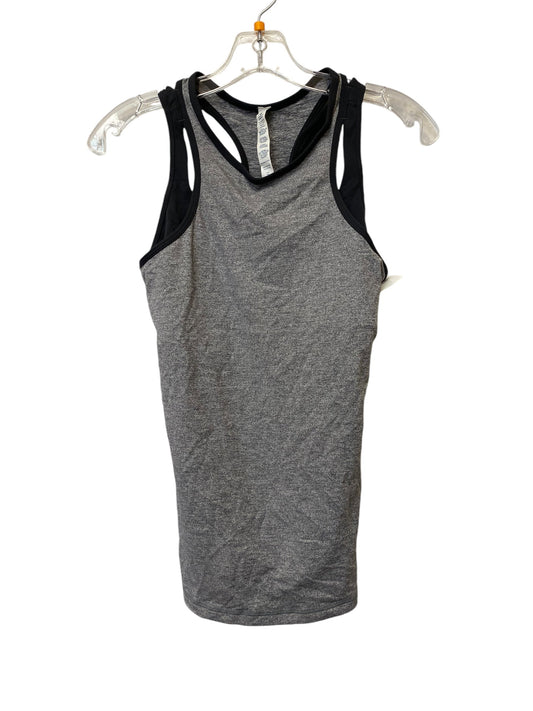 Athletic Tank Top By Lululemon In Grey, Size: 6