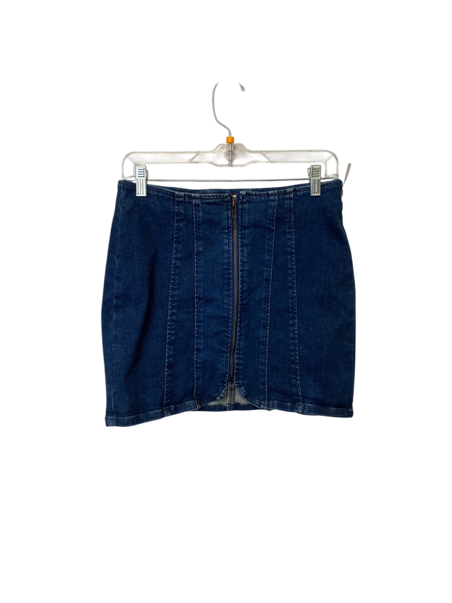 Skirt Mini & Short By We The Free In Blue Denim, Size: 6