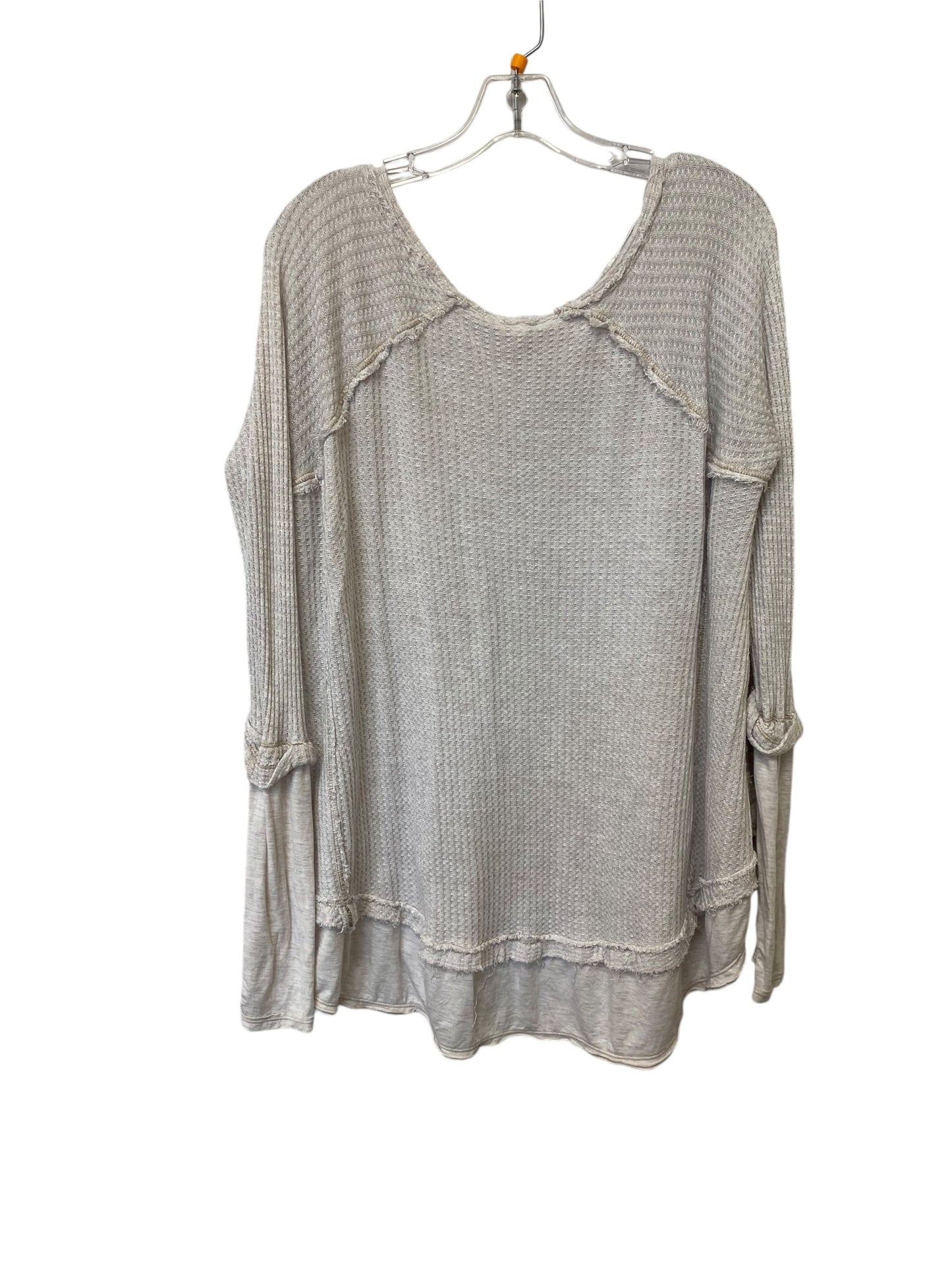 Top Long Sleeve By We The Free In Beige, Size: S