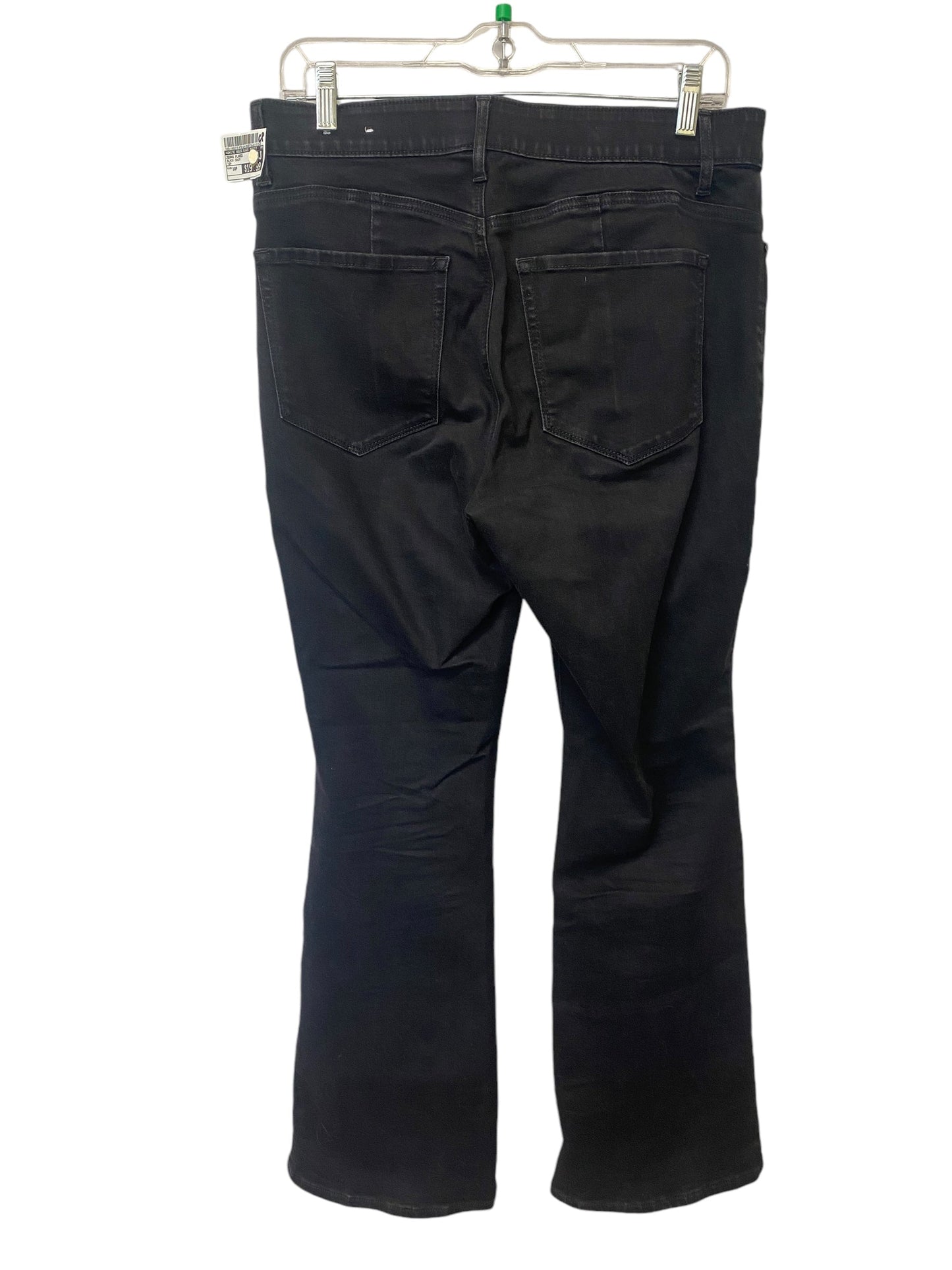 Jeans Flared By White House Black Market In Black Denim, Size: 10p