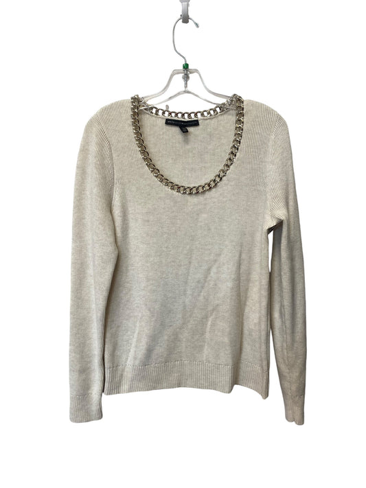 Sweater By White House Black Market In Beige, Size: L