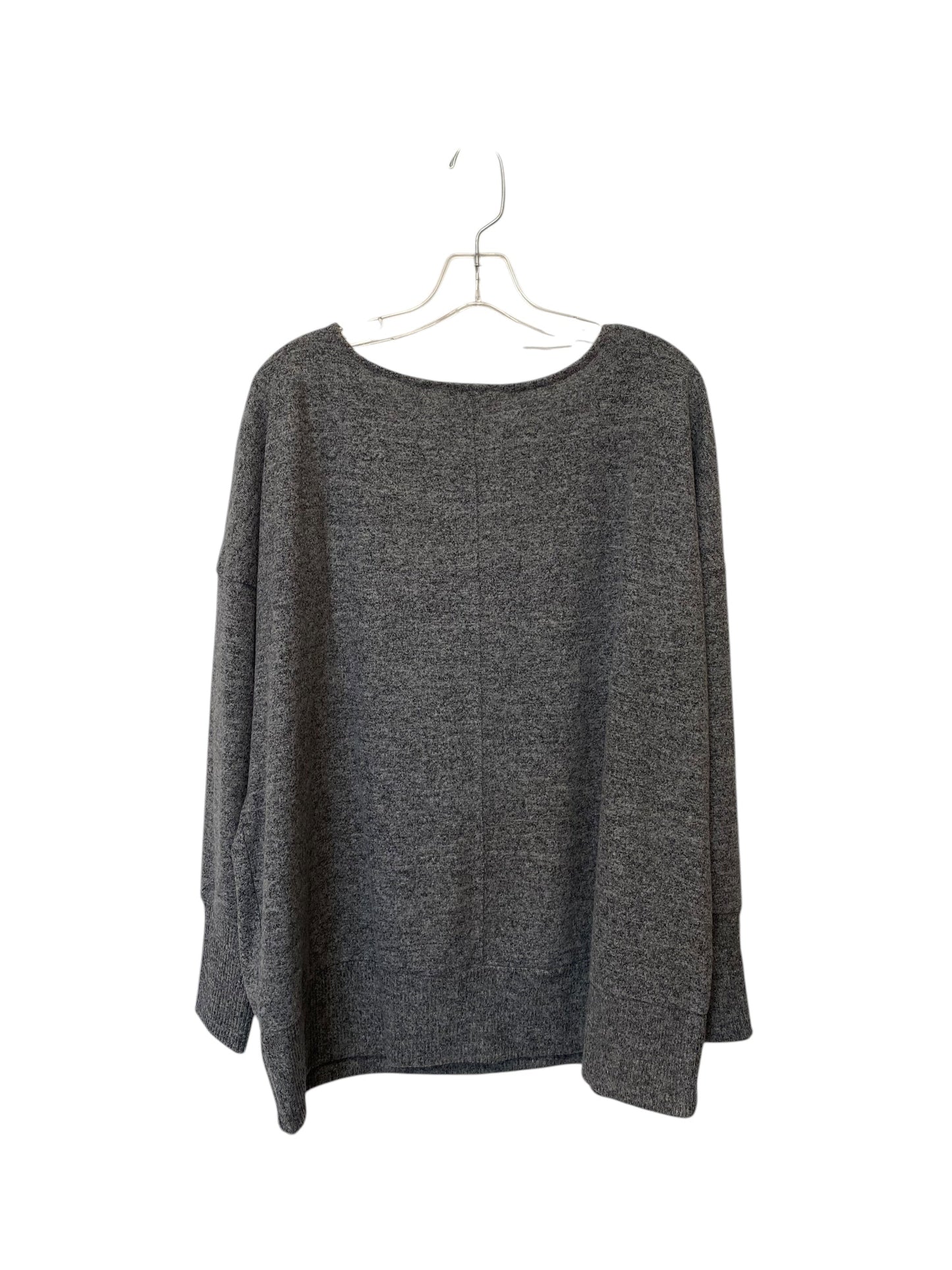 Sweater By Terra & Sky In Grey, Size: 1x