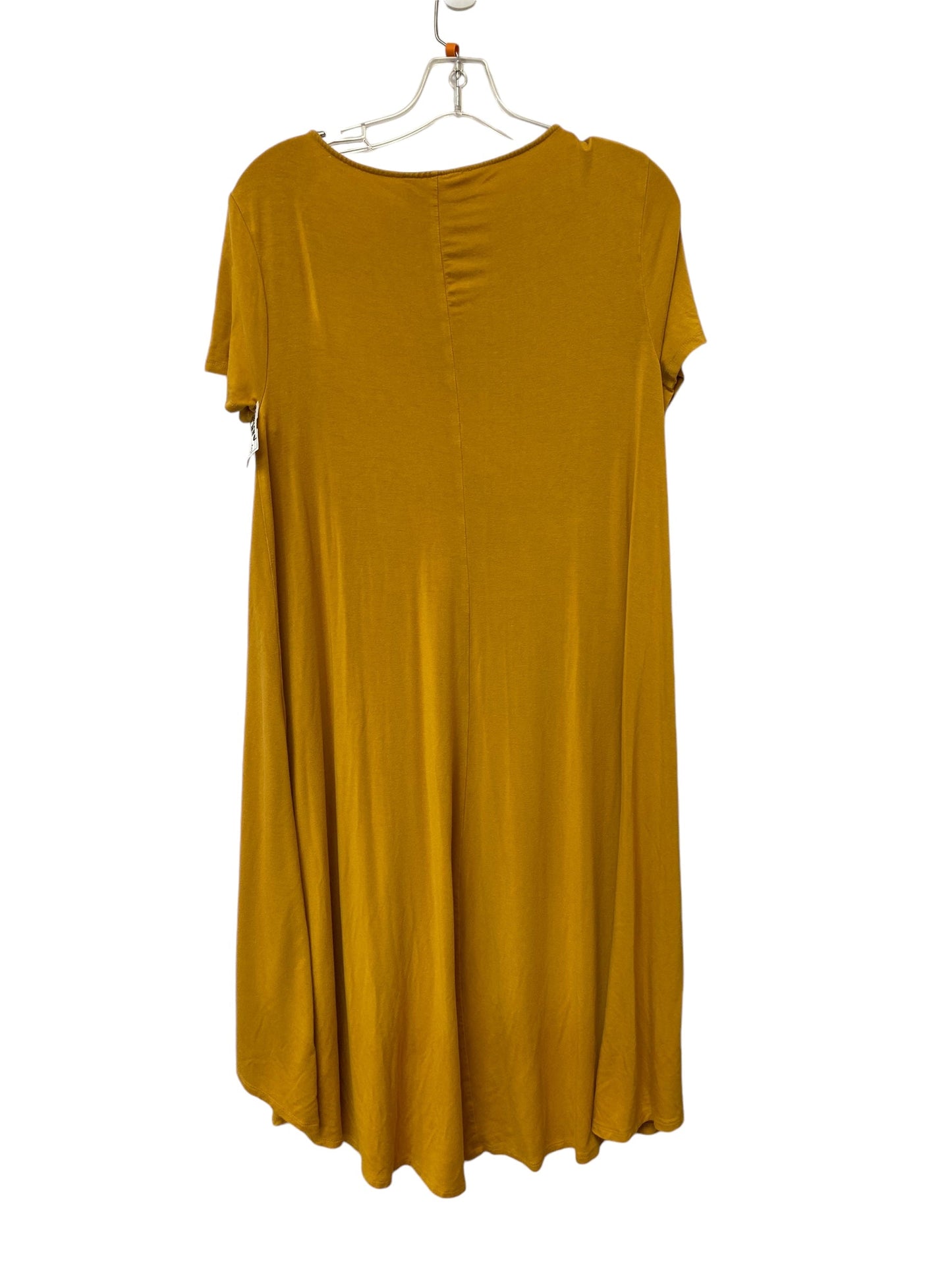 Dress Casual Midi By Philosophy In Yellow, Size: M