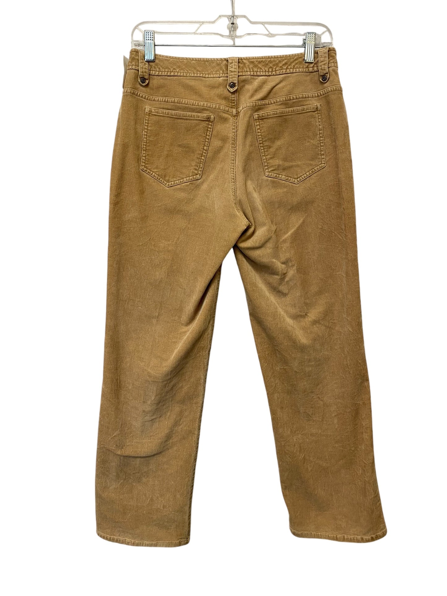 Pants Corduroy By Liz Claiborne In Tan, Size: 6p