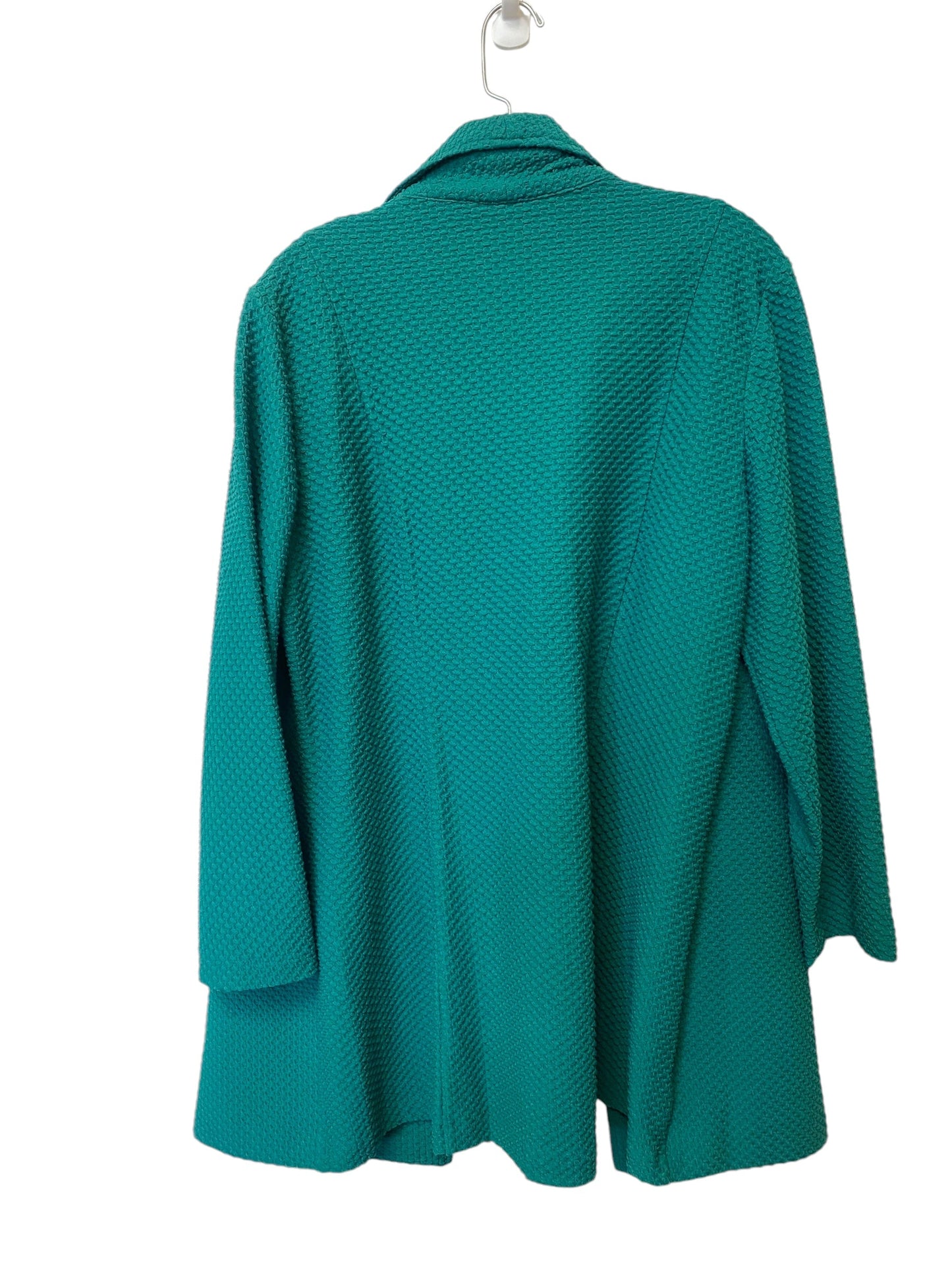 Blazer By Nygard Peter In Green, Size: 1x