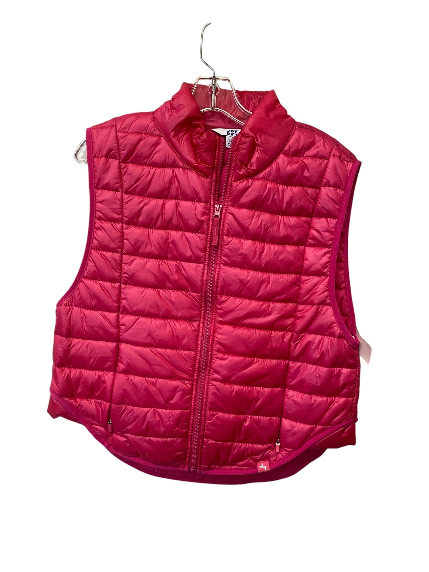 Vest Puffer & Quilted By Joy Lab In Pink, Size: M