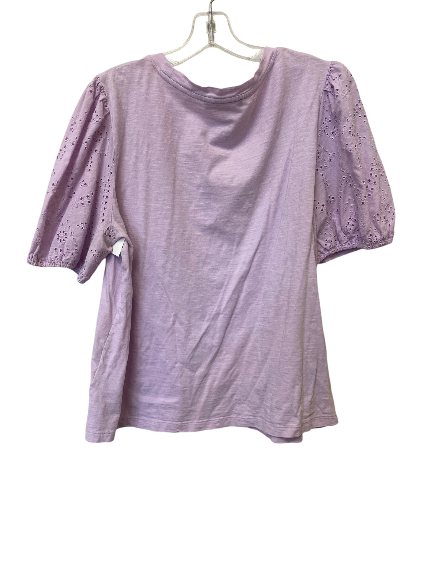 Top Short Sleeve By Sanctuary In Purple, Size: M