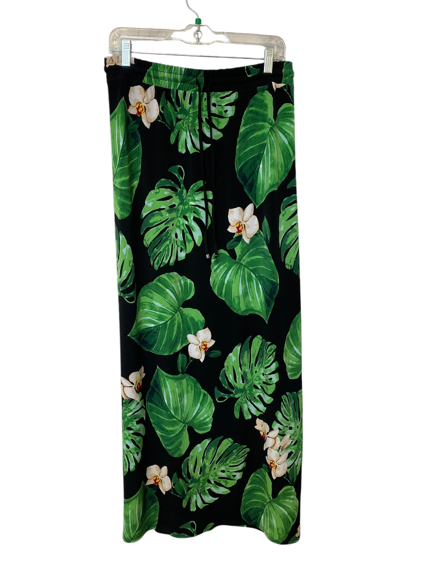 Skirt Maxi By White House Black Market In Black & Green, Size: Xl