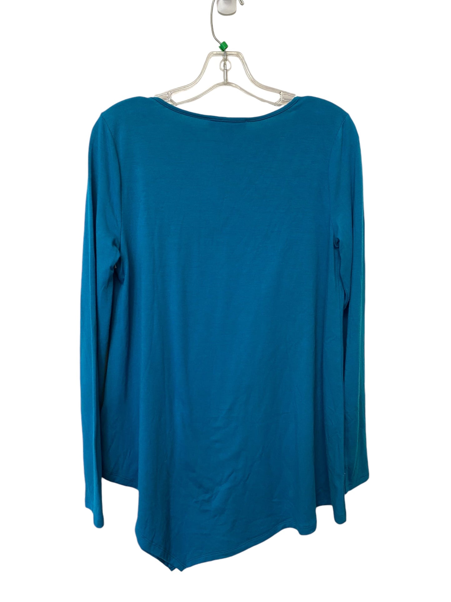 Top Long Sleeve Basic By White House Black Market In Blue, Size: S