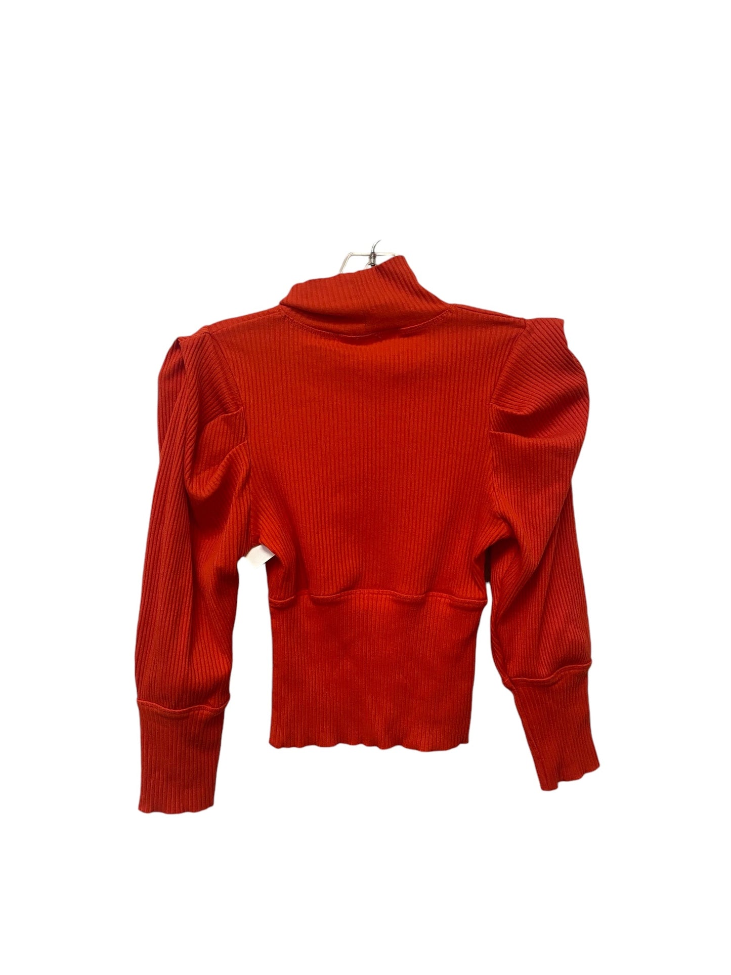 Top Long Sleeve Basic By Free People In Red, Size: S