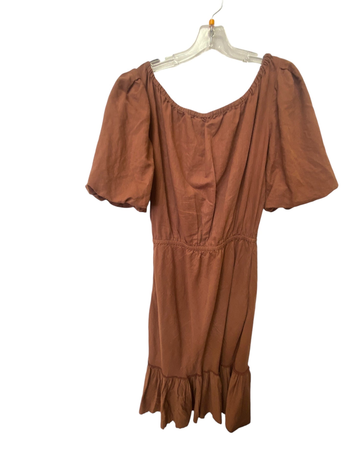 Dress Casual Maxi By Tory Burch In Brown, Size: L