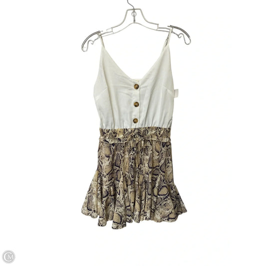 Dress Casual Short By Cmf In Animal Print, Size: S