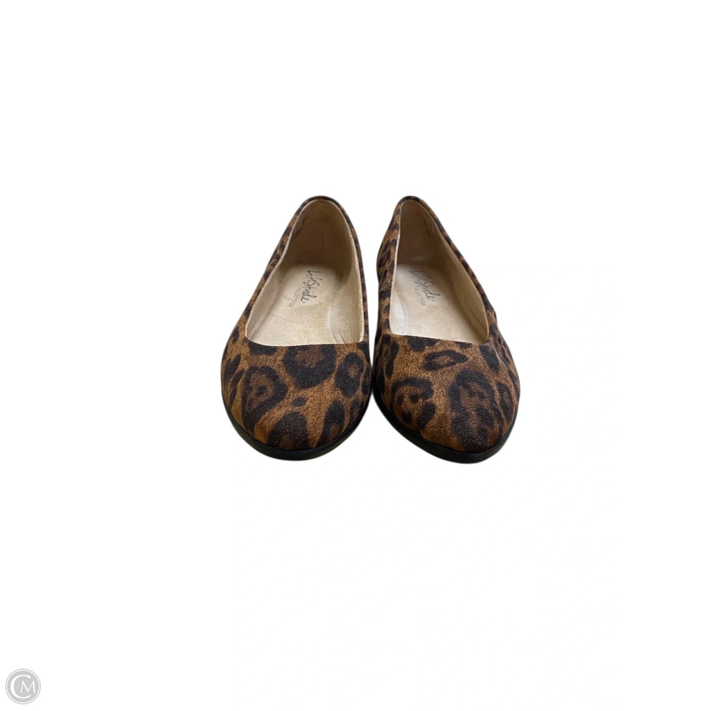 Shoes Flats By Life Stride In Animal Print, Size: 8