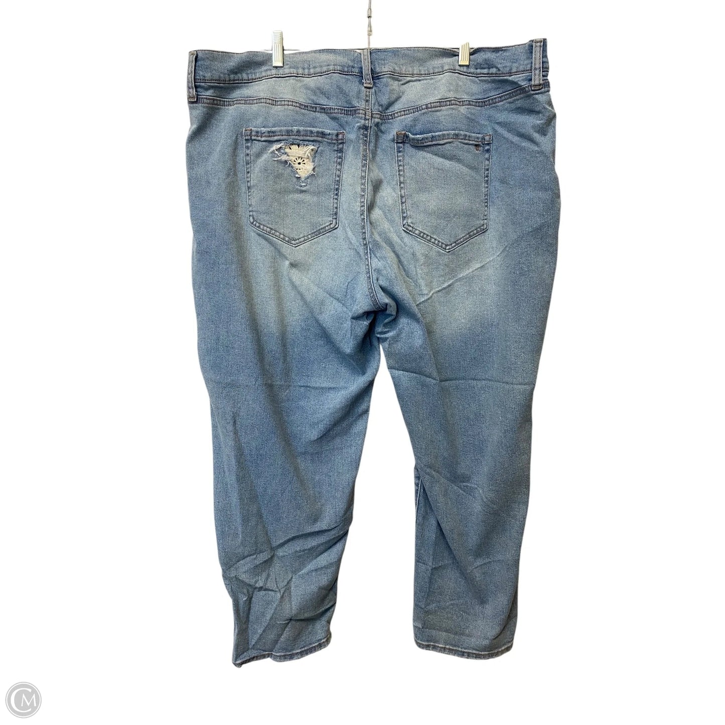 Jeans Wide Leg By Jessica Simpson In Blue Denim, Size: 20