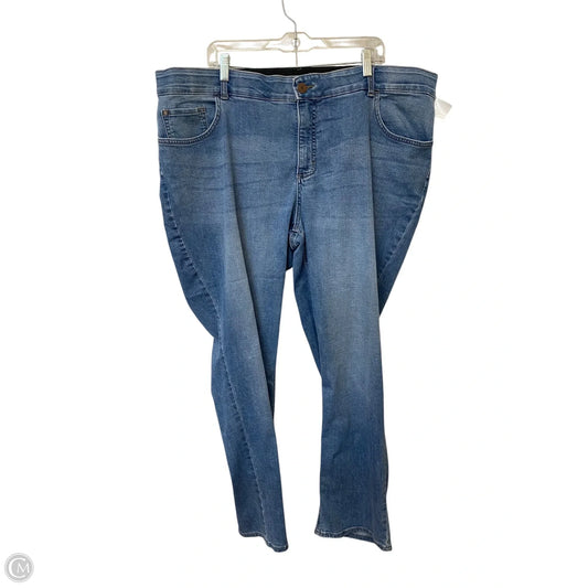 Jeans Straight By Riders In Blue Denim, Size: 24