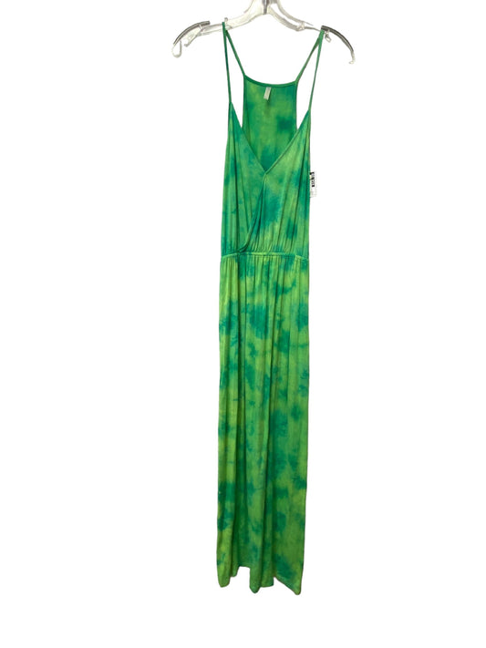 Green Dress Casual Maxi Clothes Mentor, Size S