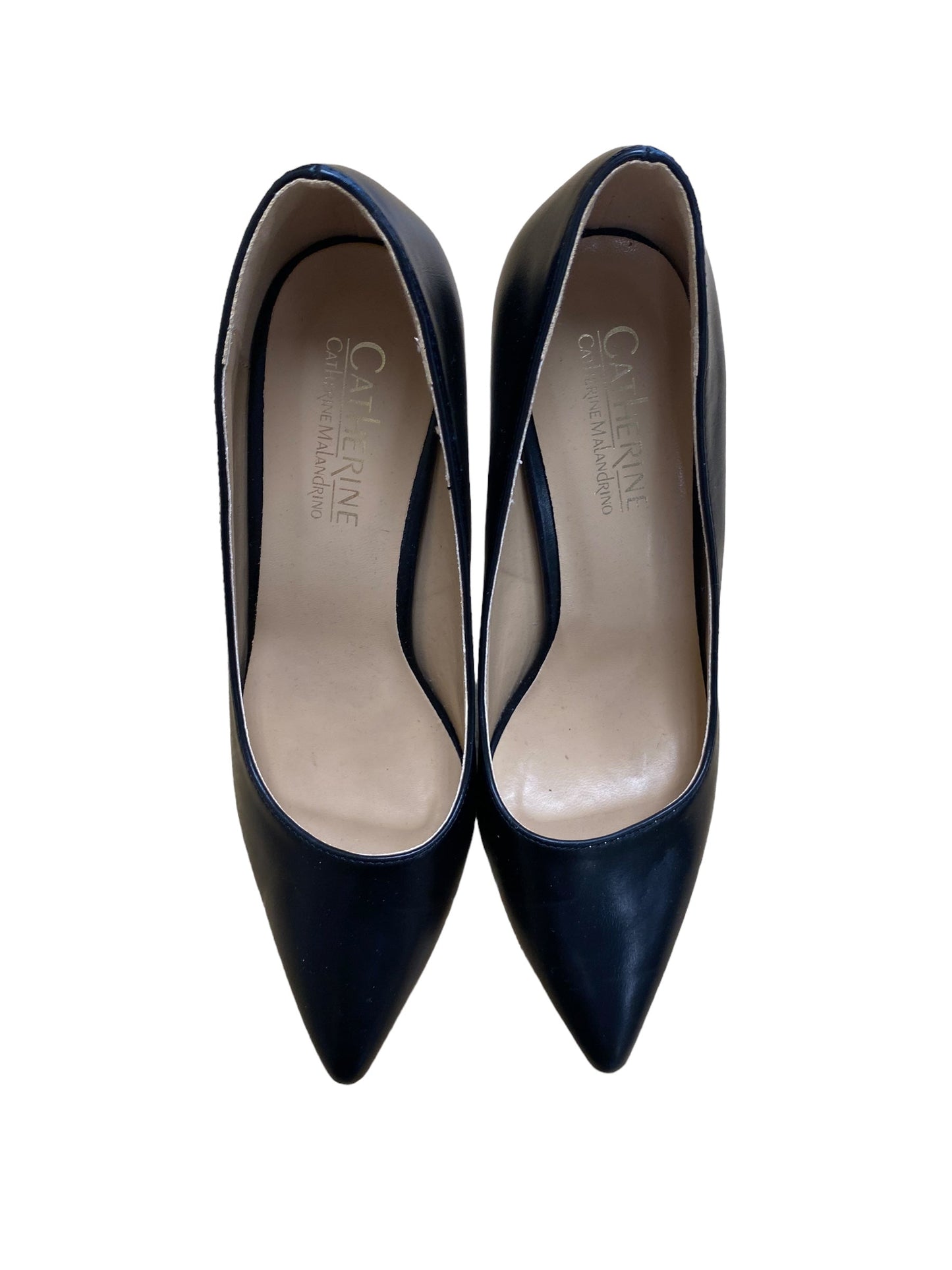 Black Shoes Heels Block Catherine Malandrino, Size 9