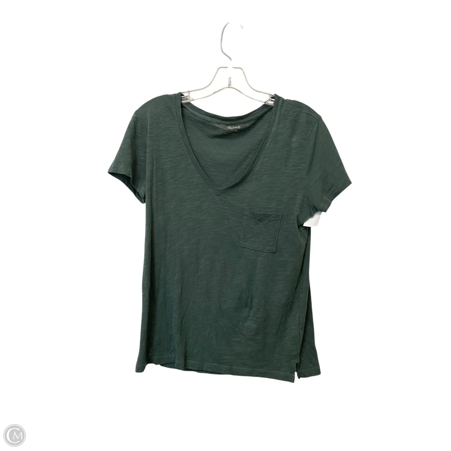 Top Short Sleeve Basic By Madewell In Green, Size: Xs