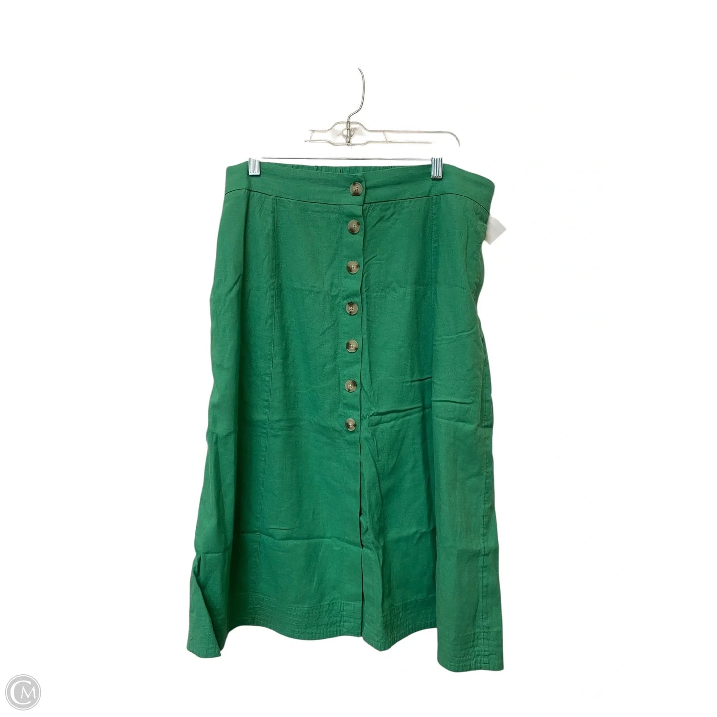 Skirt Maxi By Universal Thread In Green, Size: Xl