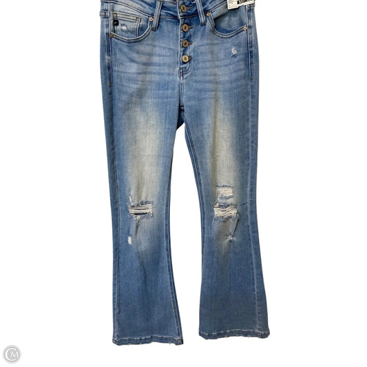 Jeans Boot Cut By Kancan In Blue Denim, Size: S