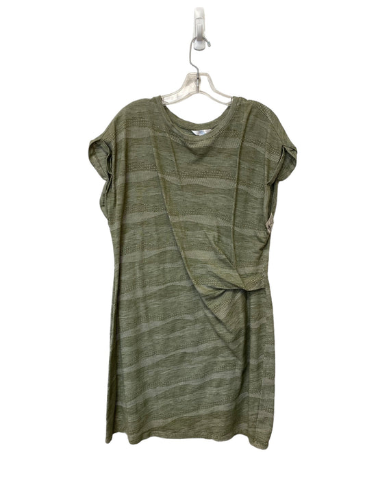 Green Dress Casual Midi Time And Tru, Size Xxl